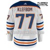Adidas Maillot de Hockey Edmonton Oilers OSCAR KLEFBOM 77 Blanc Authentic - Enfant